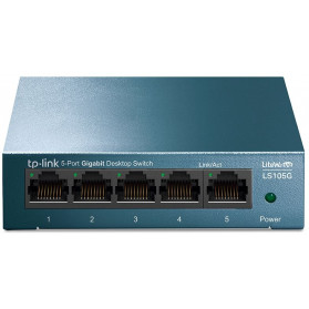 Switch niezarządzalny TP-Link LS105G - Desktop, 5 x LAN 10|100|1000 Mbps - zdjęcie 2